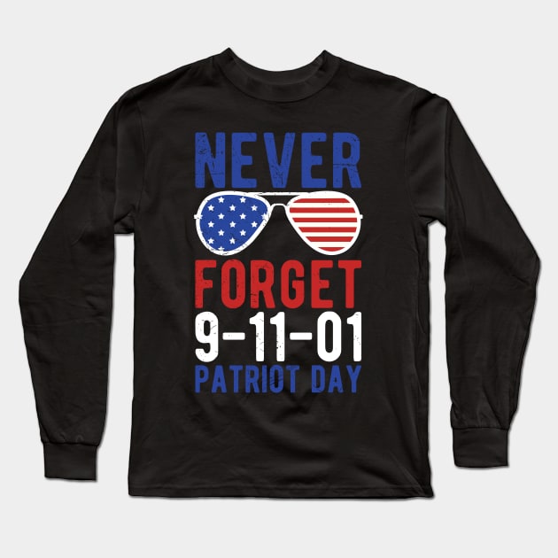 11 September Memorial ,Patriot Day 20th Anniversary Long Sleeve T-Shirt by Gaming champion